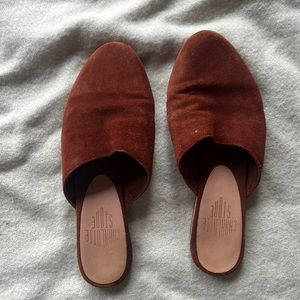 Charlotte Stone slip on mules